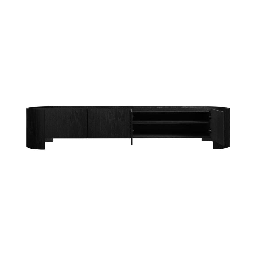 HONEY TV-benk 219x45 cm i Svart