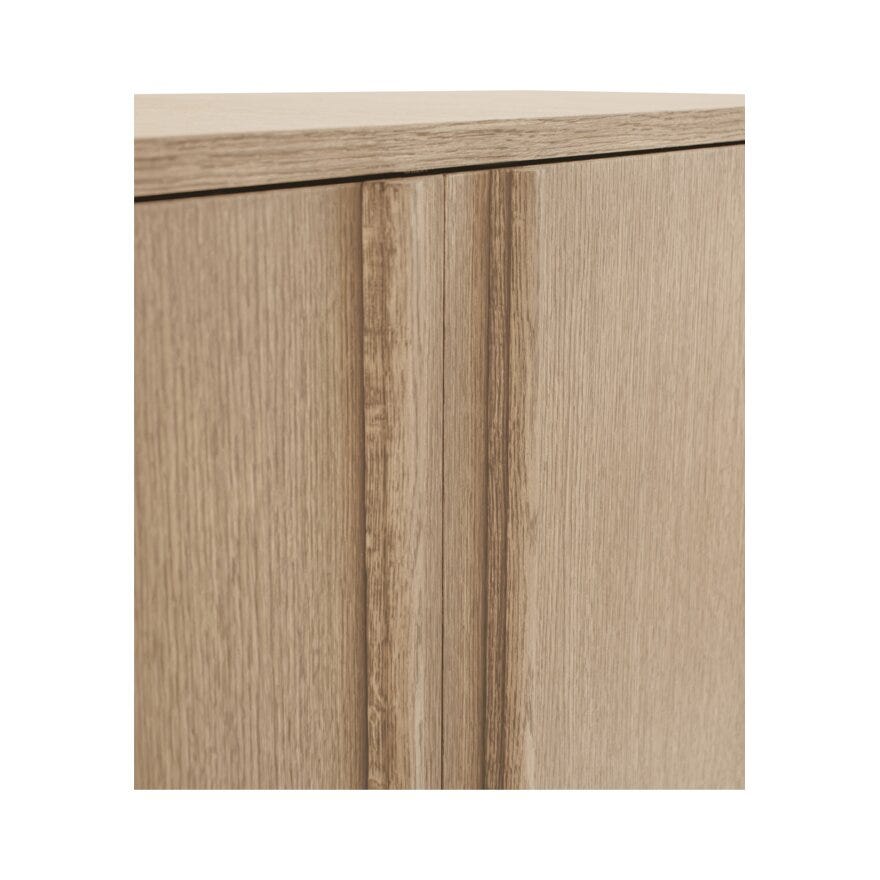 KONTUR Skap 120x45 cm i Beige/natur