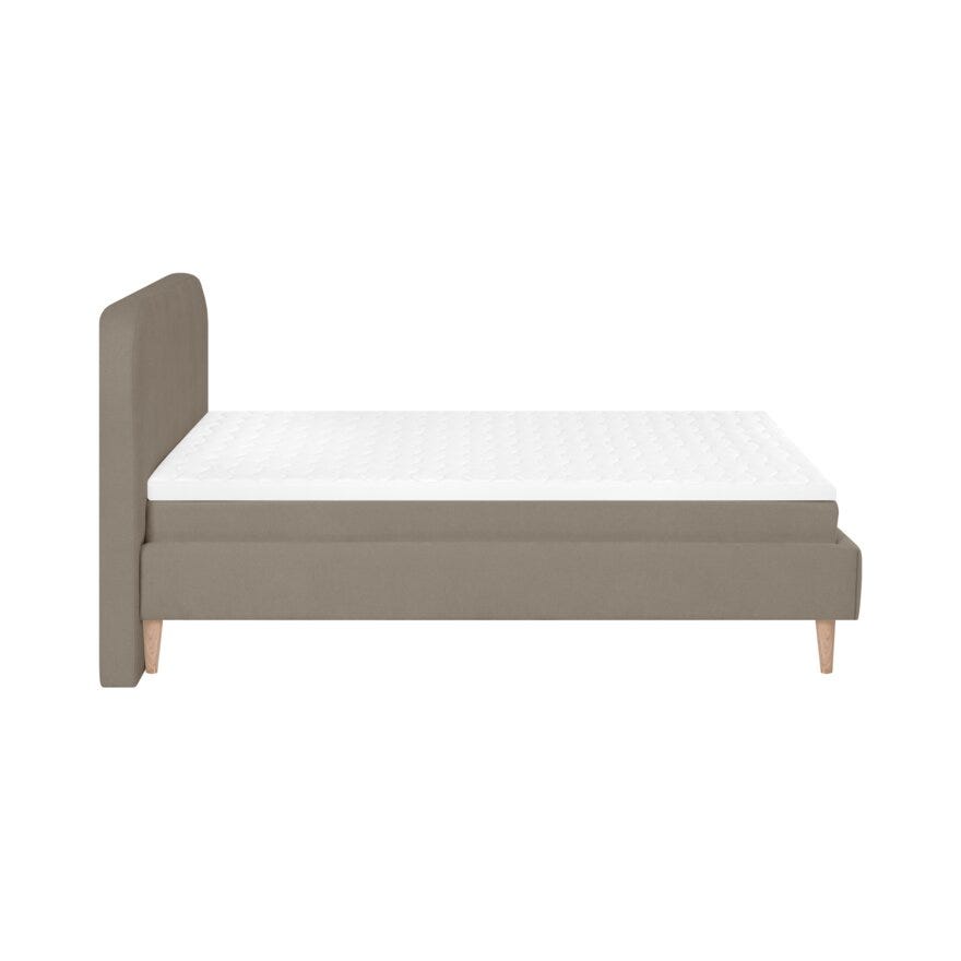 Zen LISBOA Seng med gavl 187x219 cm i Brun