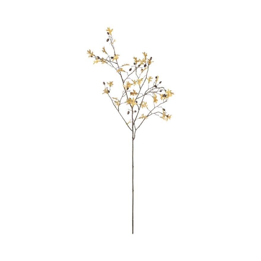 Mr Plant EIK Kunstig blomst H110 cm i Gul