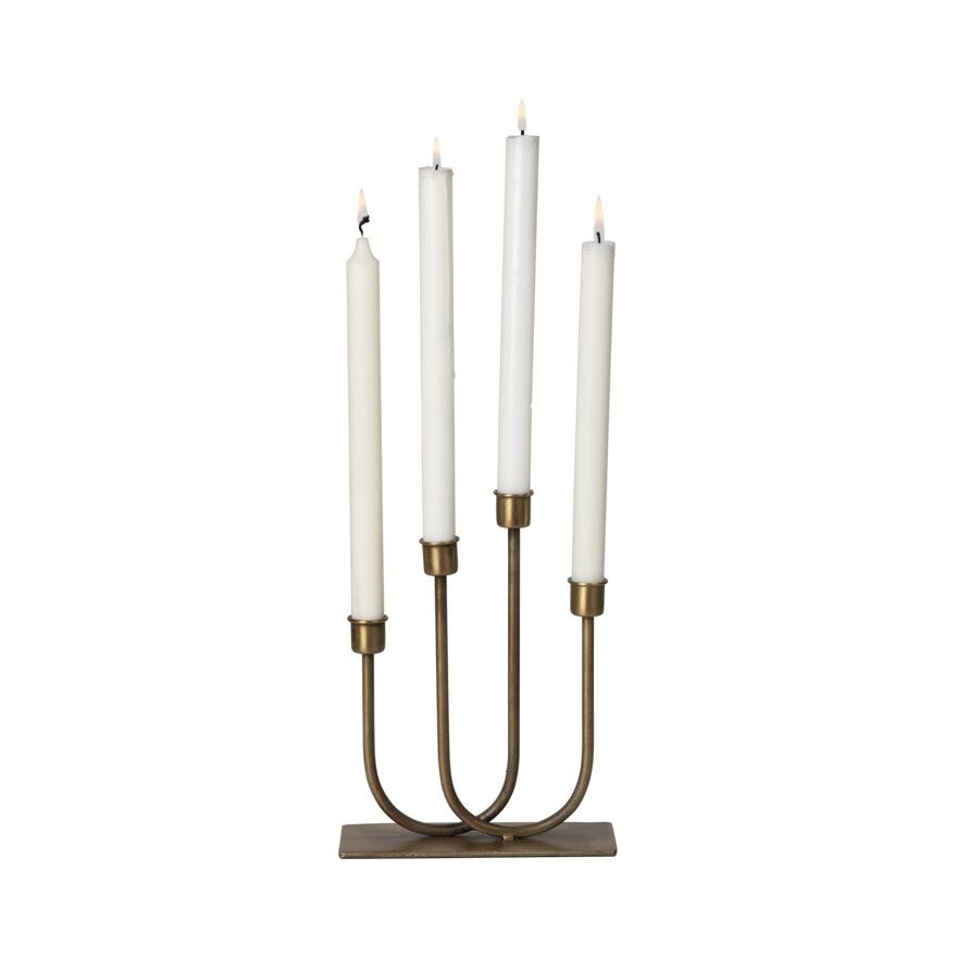 Sindig RAMIERE Adventsstake 6.5x19 cm i Gull