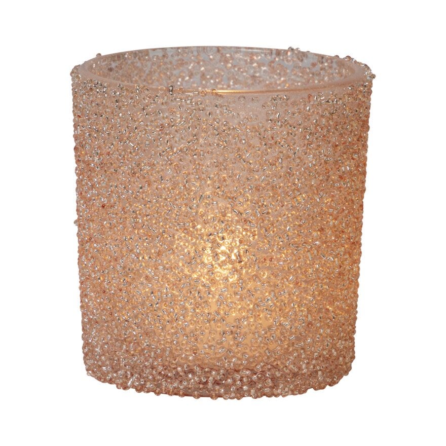 Sindig JOGLEFALL Julelysholder Ø7.3 cm i Rosa