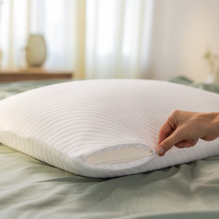Tempur PRIMA Pute 60x50 cm i Hvit