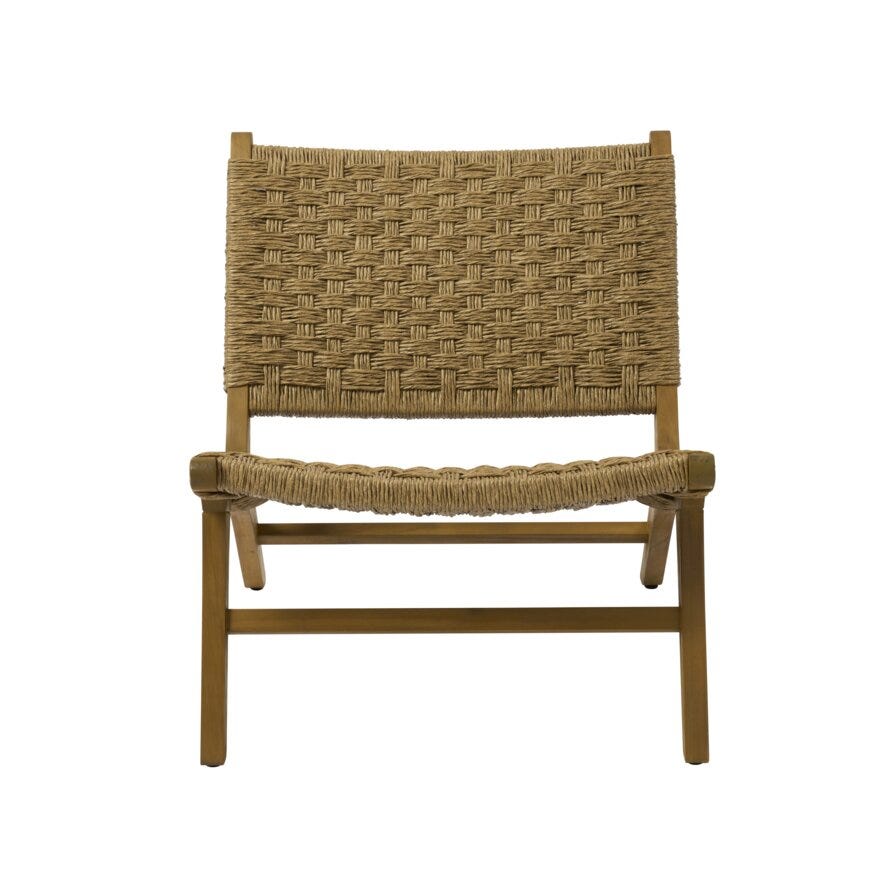 BARRINGTON Loungestol i Beige/natur
