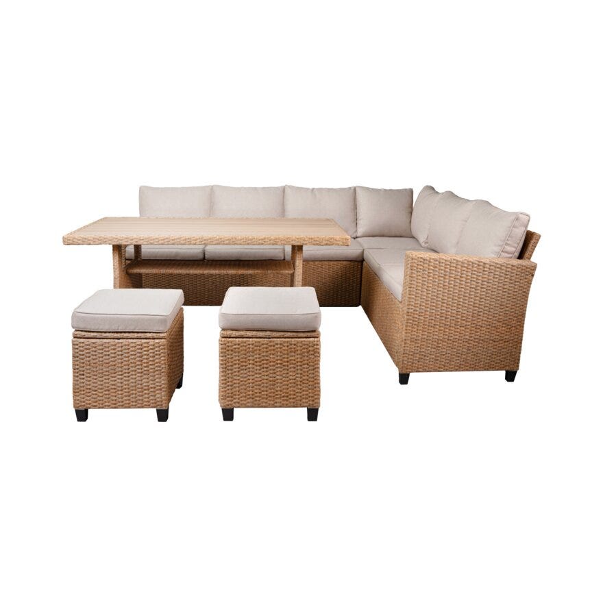 CAMIO Spisegruppe i Beige/natur