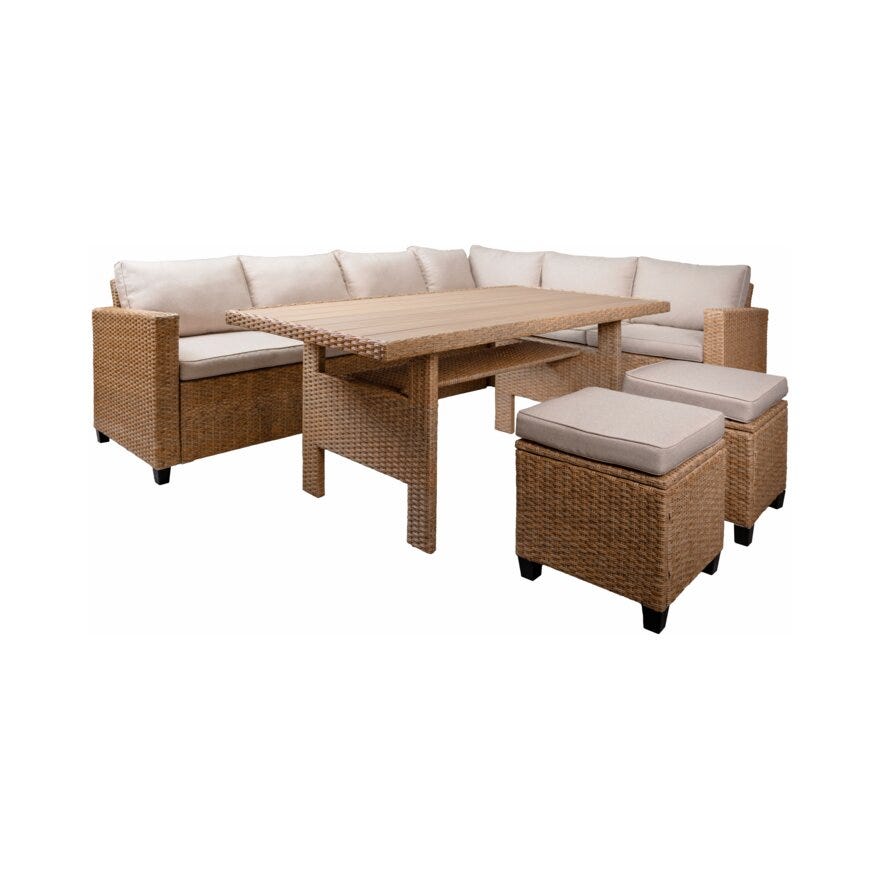 CAMIO Spisegruppe i Beige/natur