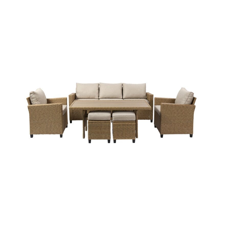 CAMIO Sofagruppe i Beige/natur