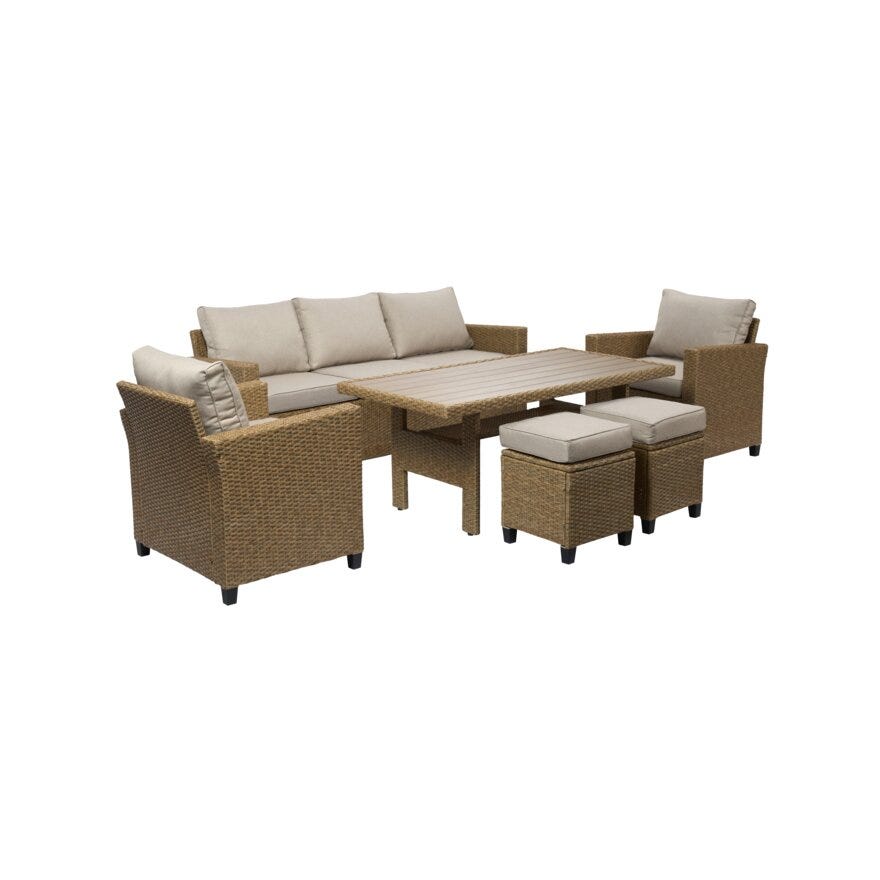 CAMIO Sofagruppe i Beige/natur