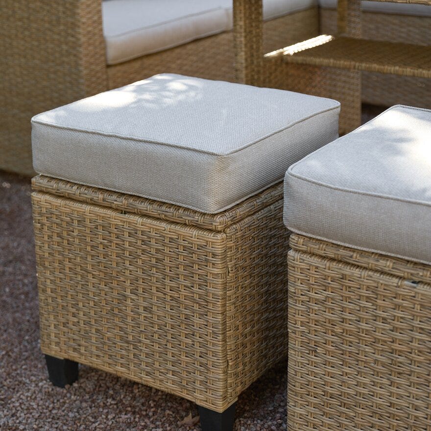 CAMIO Spisegruppe i Beige/natur