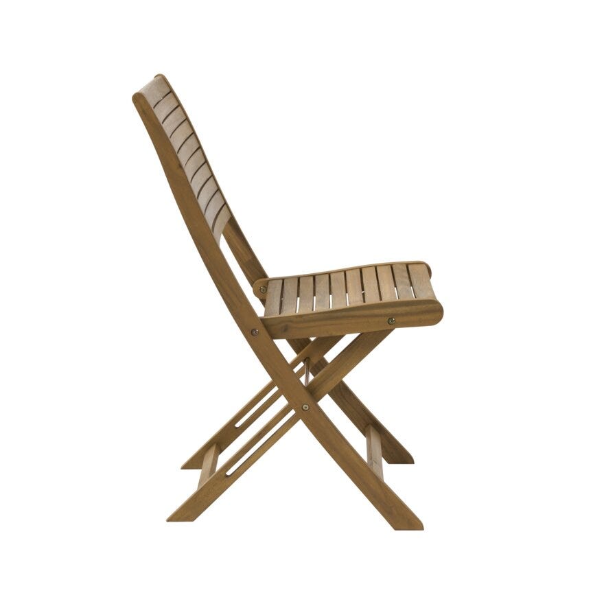 FOLDING Klappstol i Beige/natur