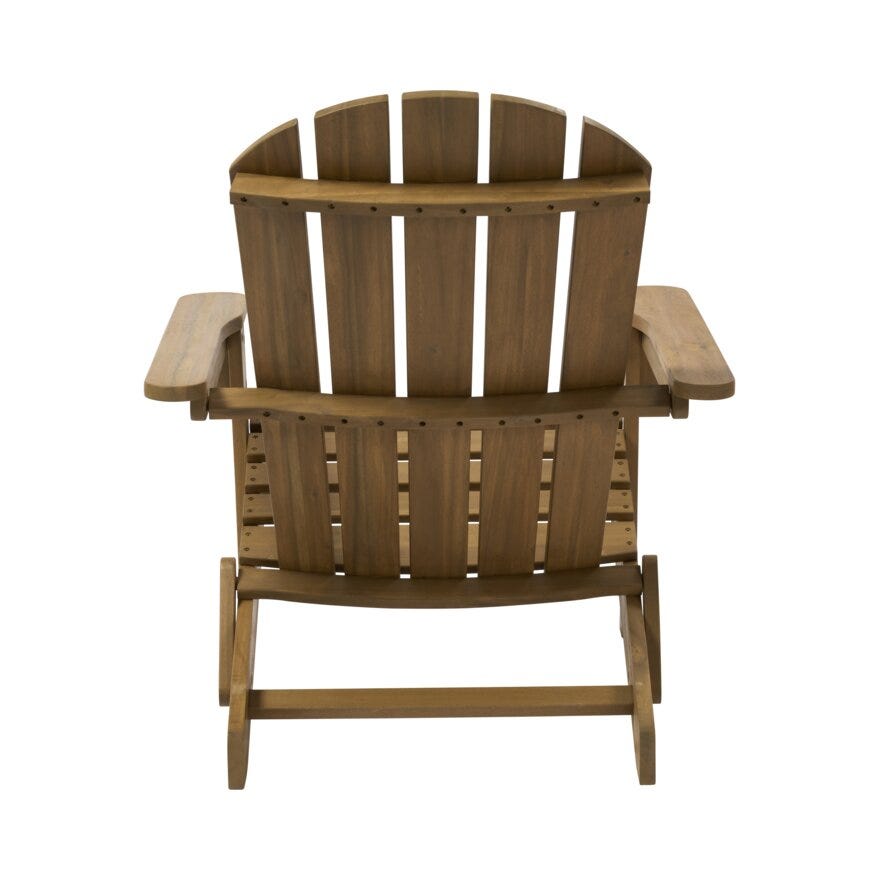 FOLDING Adirondack stol i Beige/natur