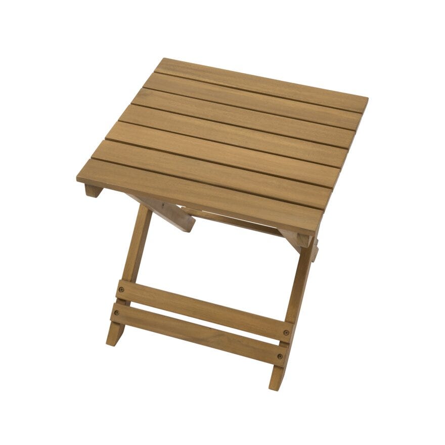 FOLDING Sidebord 41x41 cm i Beige/natur