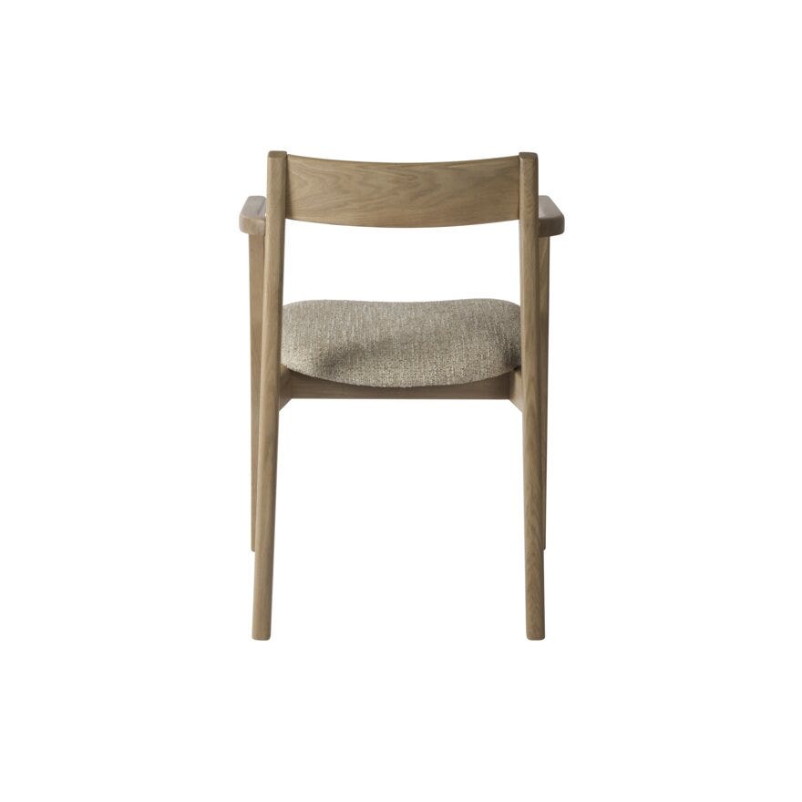 KOS Spisestol med armlene i Beige/natur