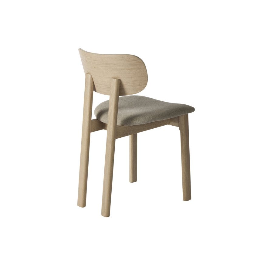 LUCCA Spisestol i Beige/natur