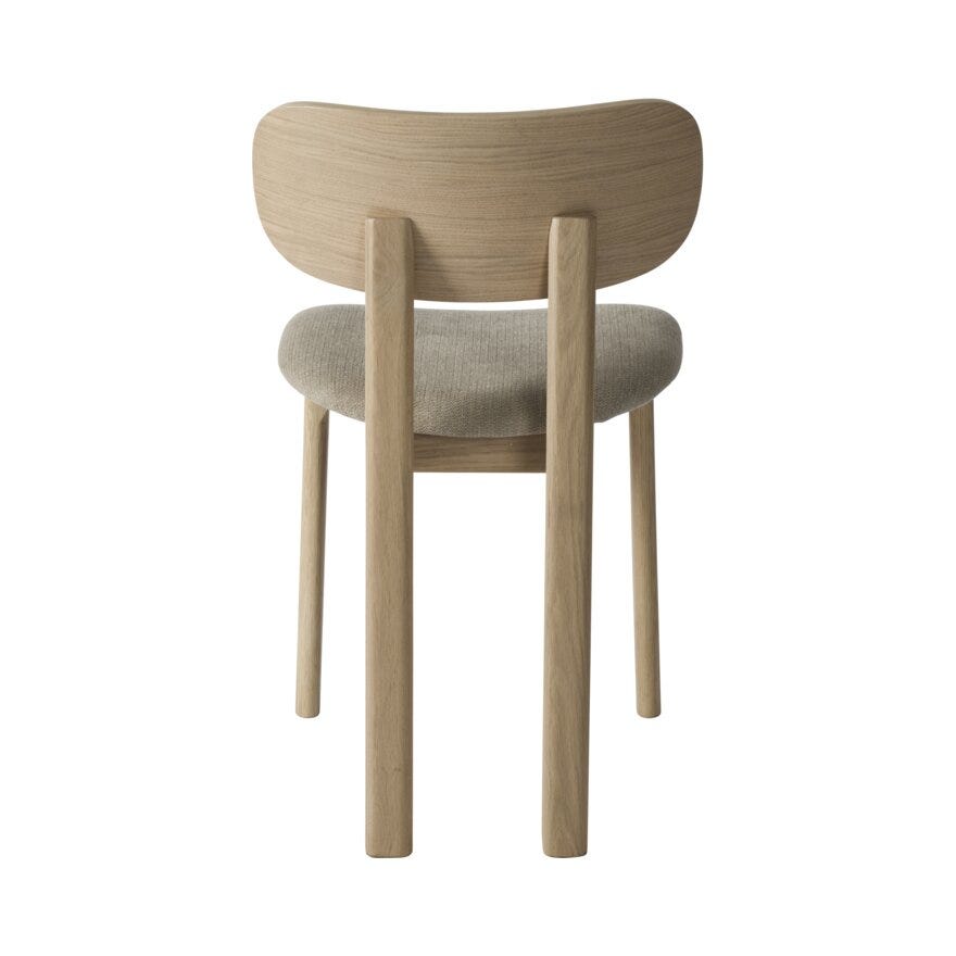 LUCCA Spisestol i Beige/natur