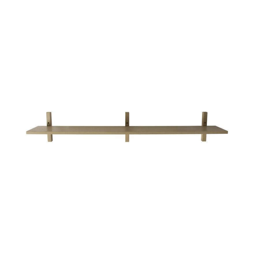 TAMARA Vegghylle 130x22 cm i Beige/natur