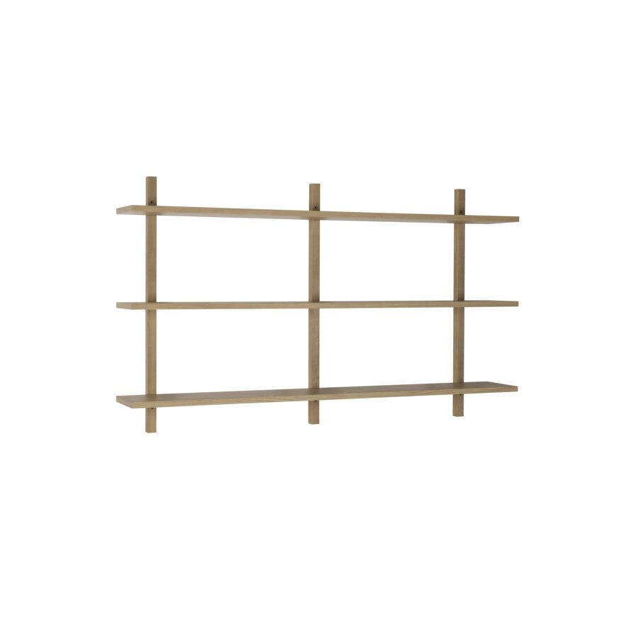TAMARA Vegghylle 137x22 cm i Beige/natur