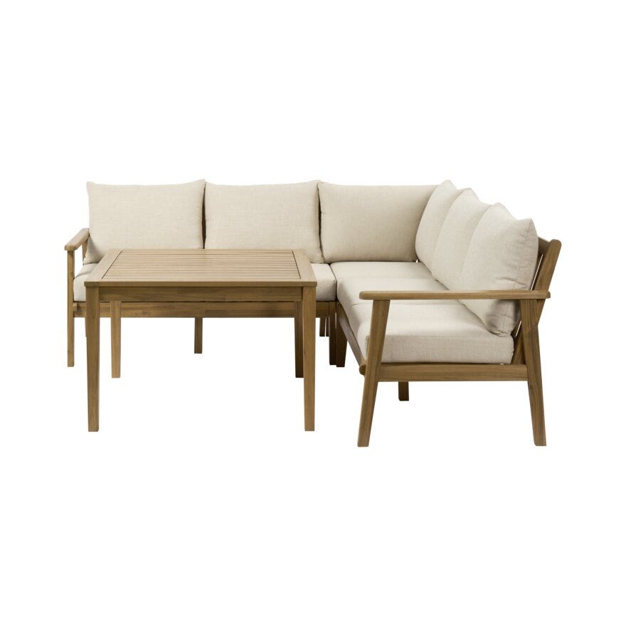 Sindig ZAMORA Hjørnesofa i Beige/natur