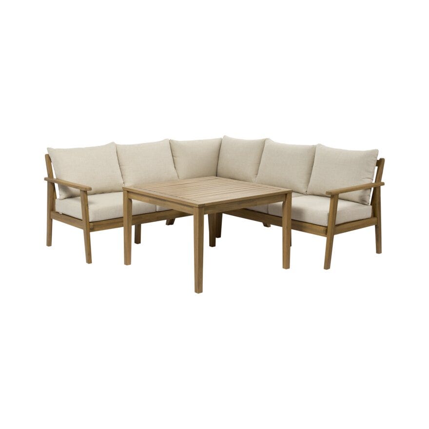 Sindig ZAMORA Hjørnesofa i Beige/natur
