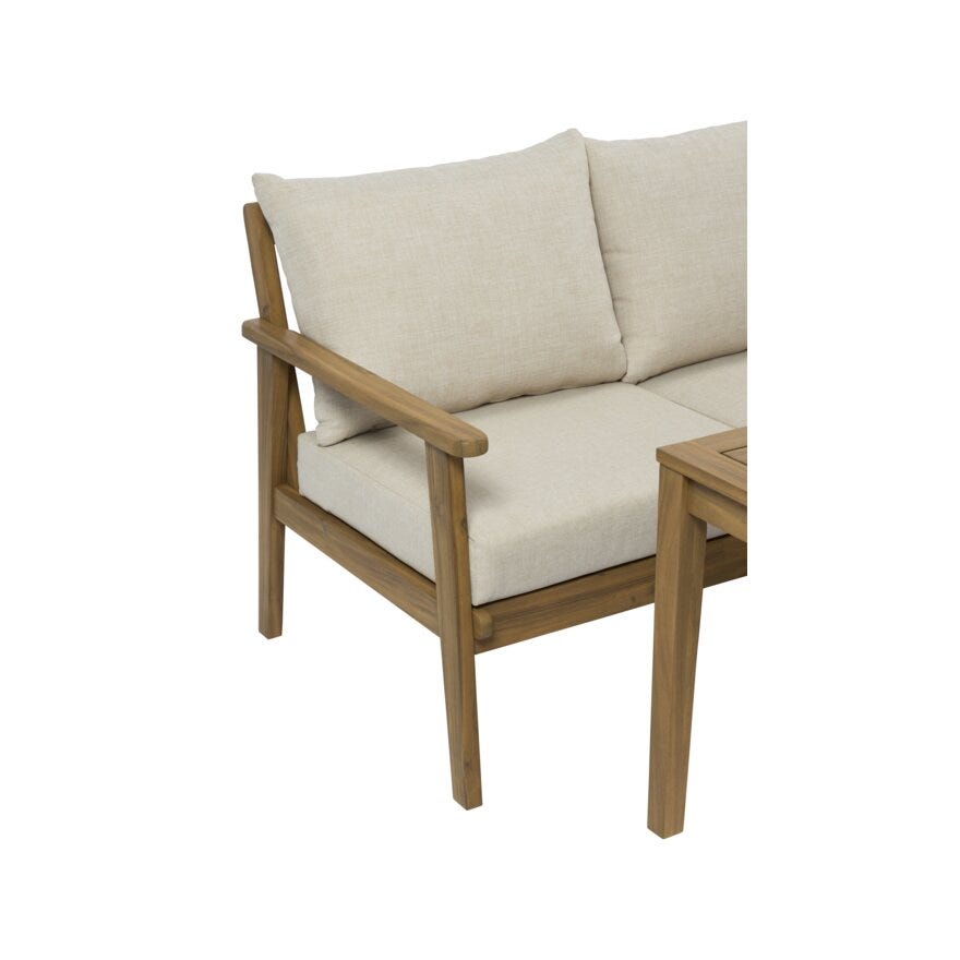Sindig ZAMORA Hjørnesofa i Beige/natur