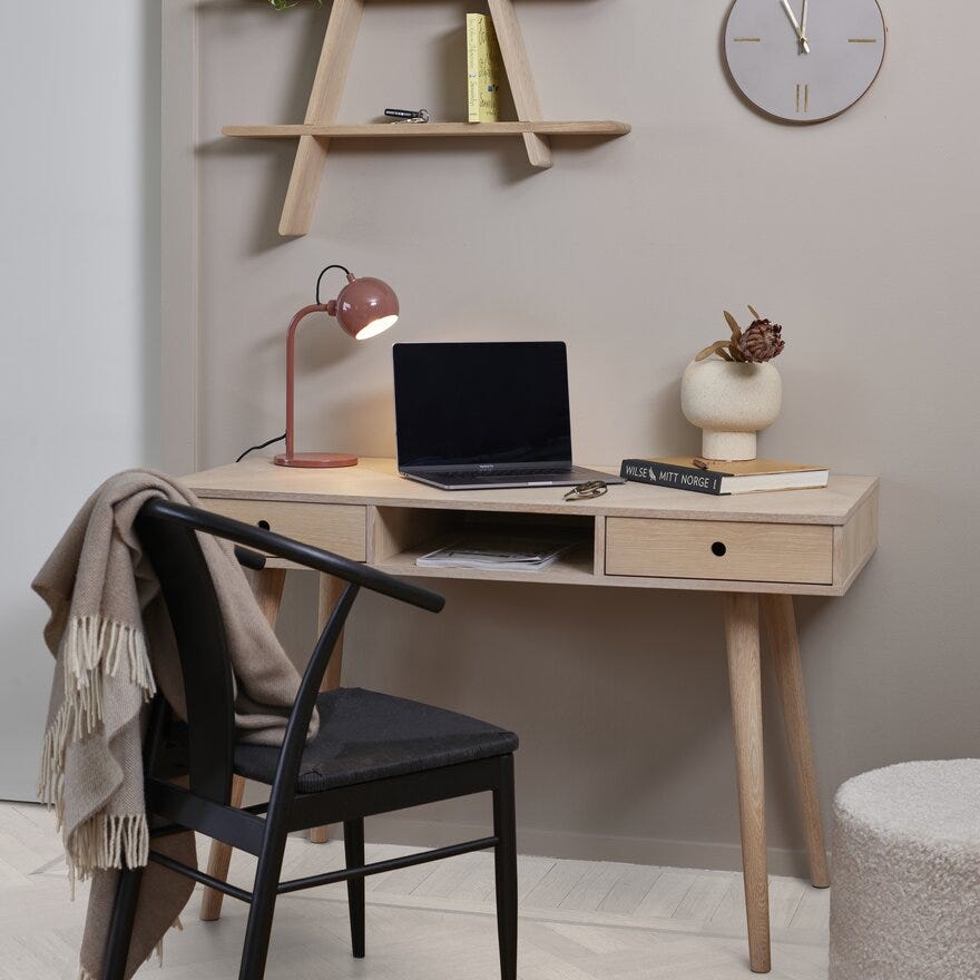 Andersen A-SHELF Vegghylle 78x12x78 cm i Beige/natur