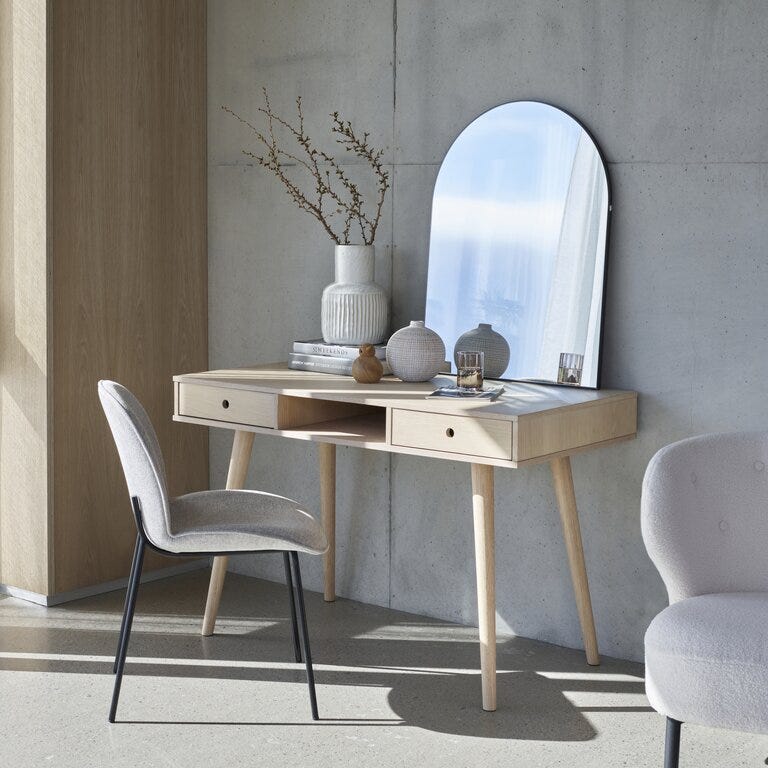 ØLAND Skrivebord 60x120 cm i Hvit