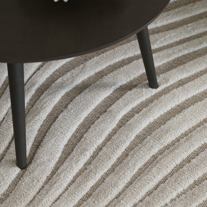 Lone Tepper DOMO Teppe 160x230 cm i Beige/natur