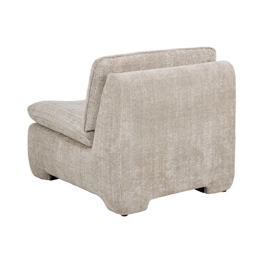ADAMS Loungestol i Beige/natur