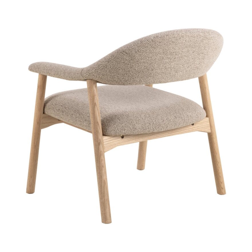 AGA Loungestol i Beige/natur