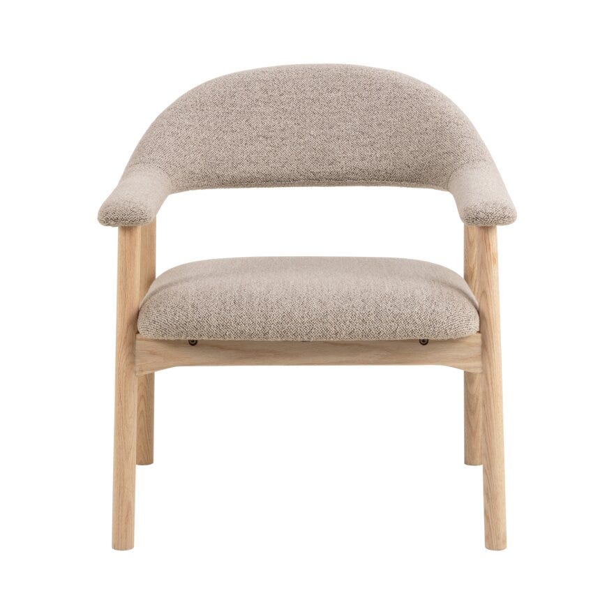 AGA Loungestol i Beige/natur