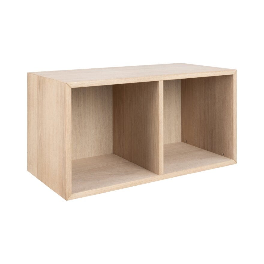 ARLON Reol modul 70x35 cm i Hvit