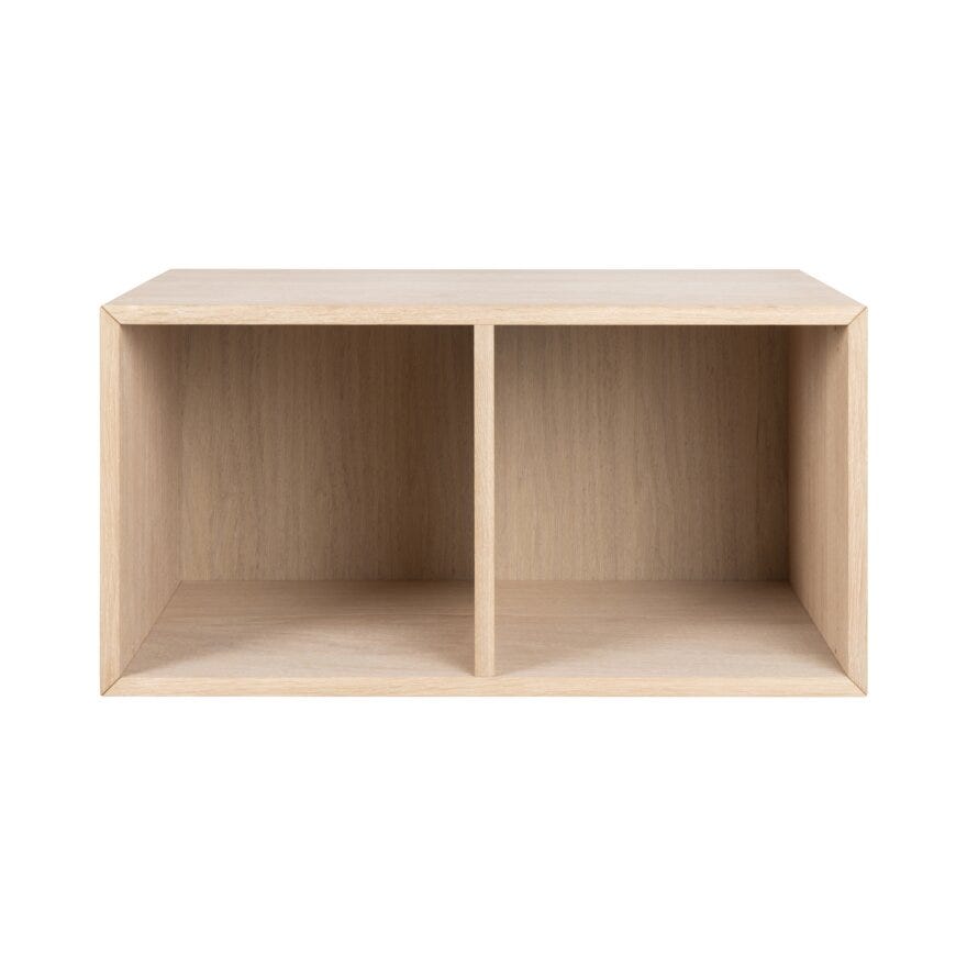 ARLON Reol modul 70x35 cm i Hvit