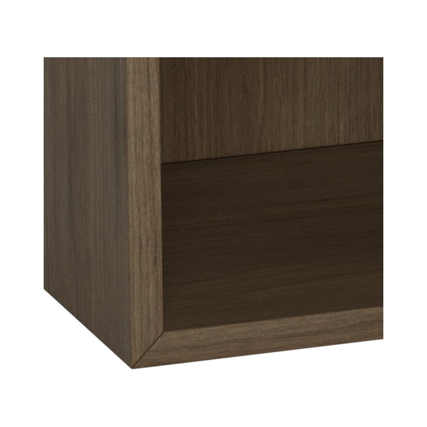ARLON Reol modul 70x35 cm i Brun
