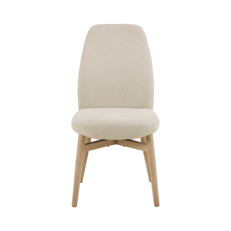 ATLAS Spisestol i Beige/natur