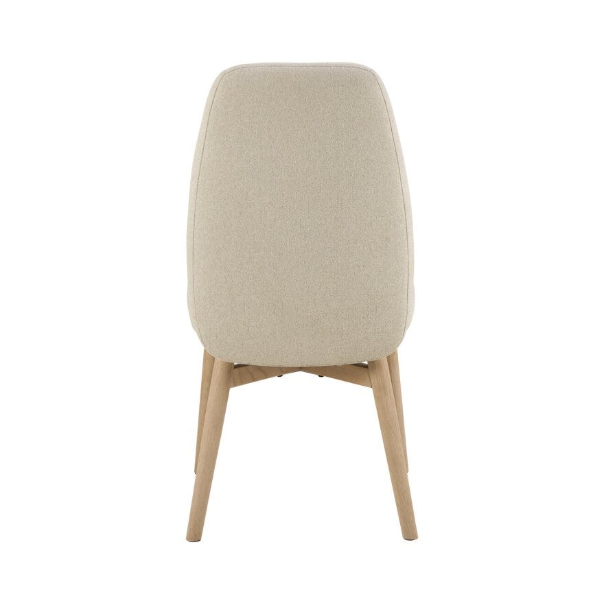 ATLAS Spisestol i Beige/natur
