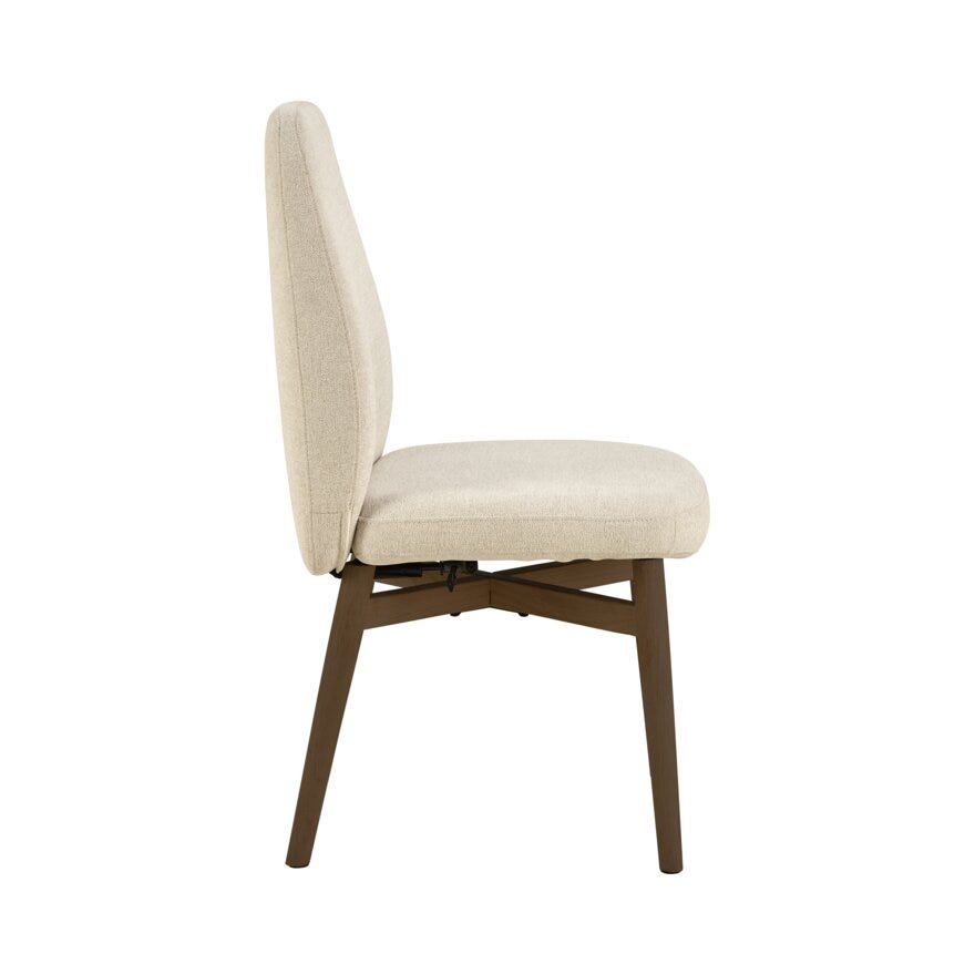 ATLAS Spisestol i Beige/natur