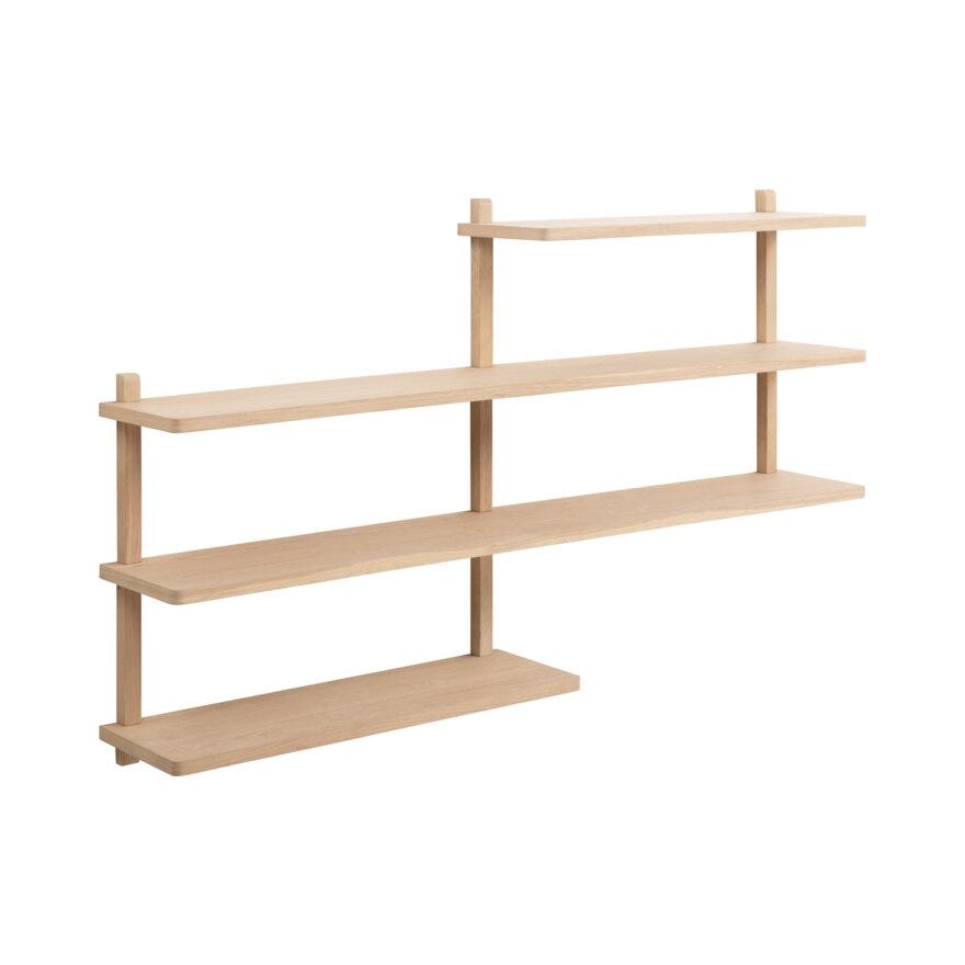 DELPHI Vegghylle 151x25 cm i Beige/natur