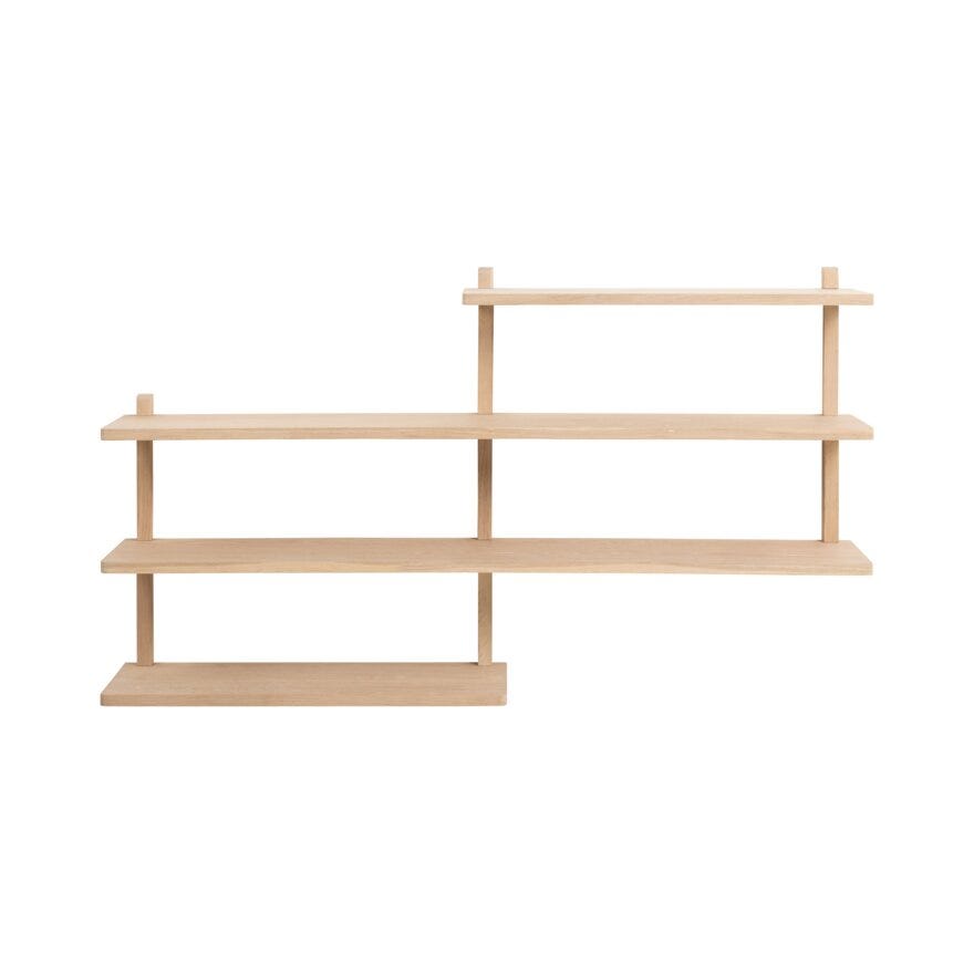 DELPHI Vegghylle 151x25 cm i Beige/natur