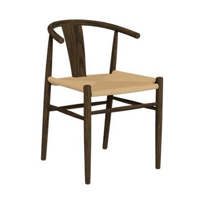 FYN Spisestol med armlene i Brun