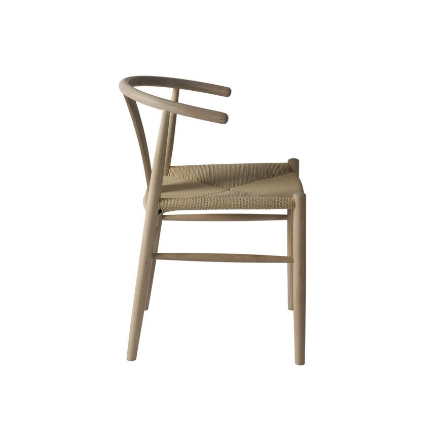 FYN Spisestol med armlene i Beige/natur