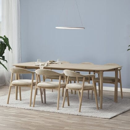Gotland spisebord 100x220