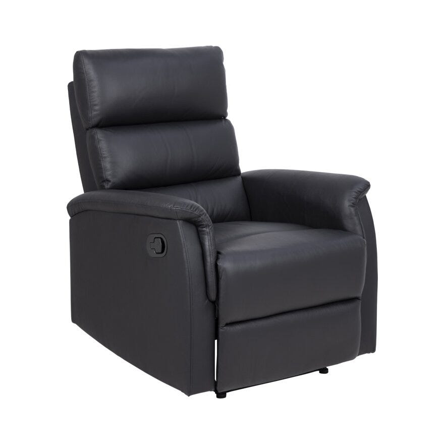 HOUSTON Recliner i Svart