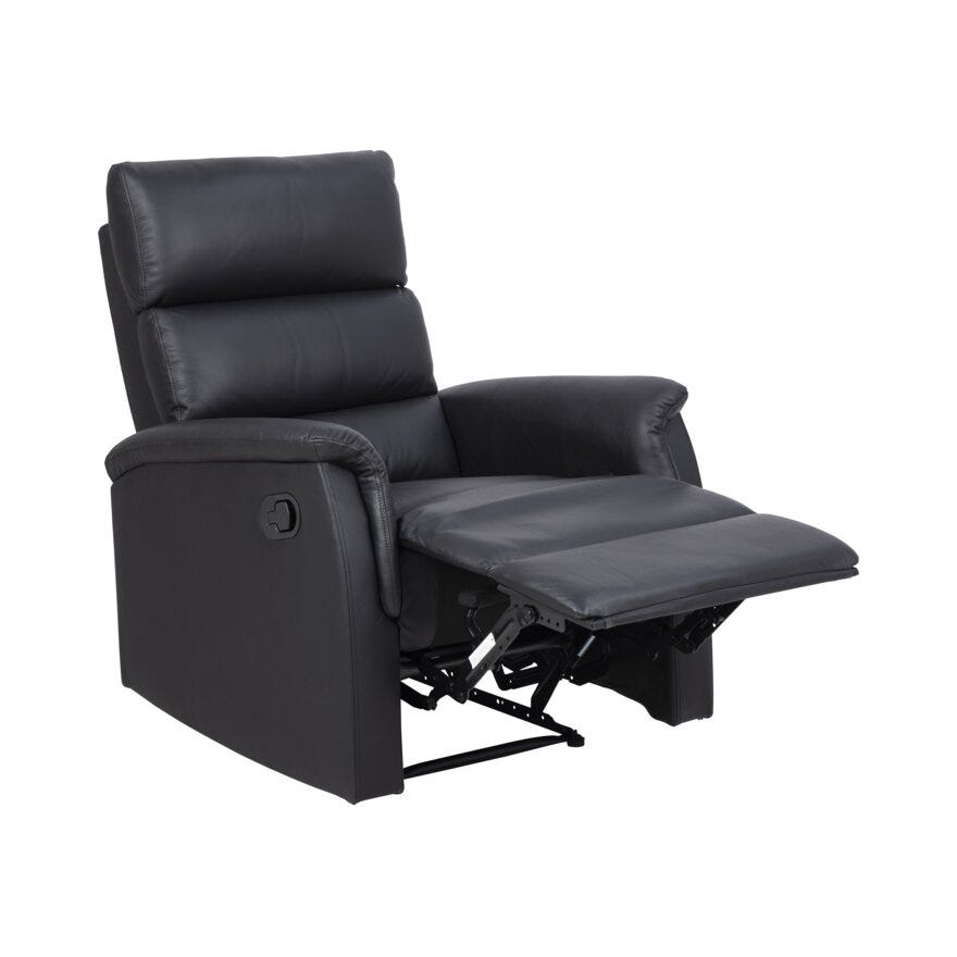 HOUSTON Recliner i Svart