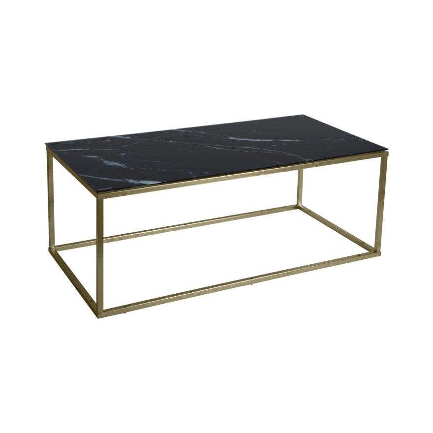 IZMIR Sofabord 60x120 cm i Svart