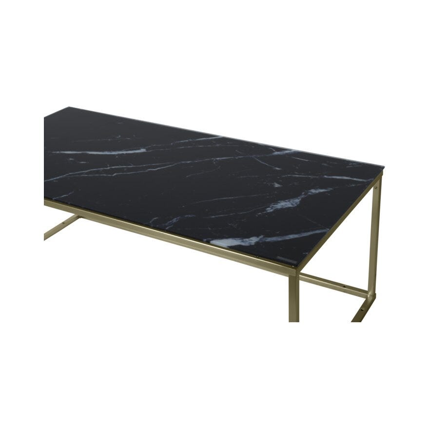 IZMIR Sofabord 60x120 cm i Svart