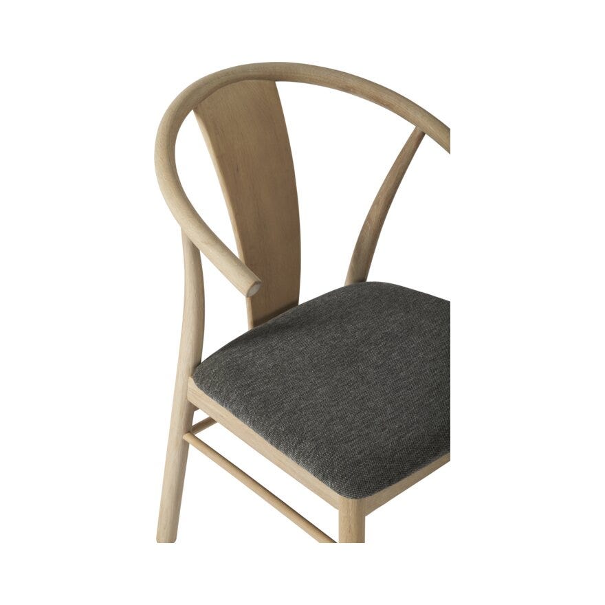 JANIK Spisestol i Beige/natur