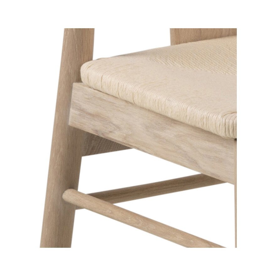 JANIK Spisestol i Beige/natur
