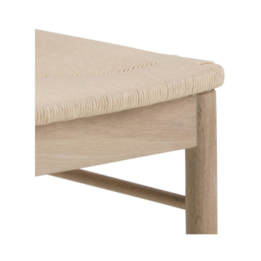 JANIK Spisestol i Beige/natur