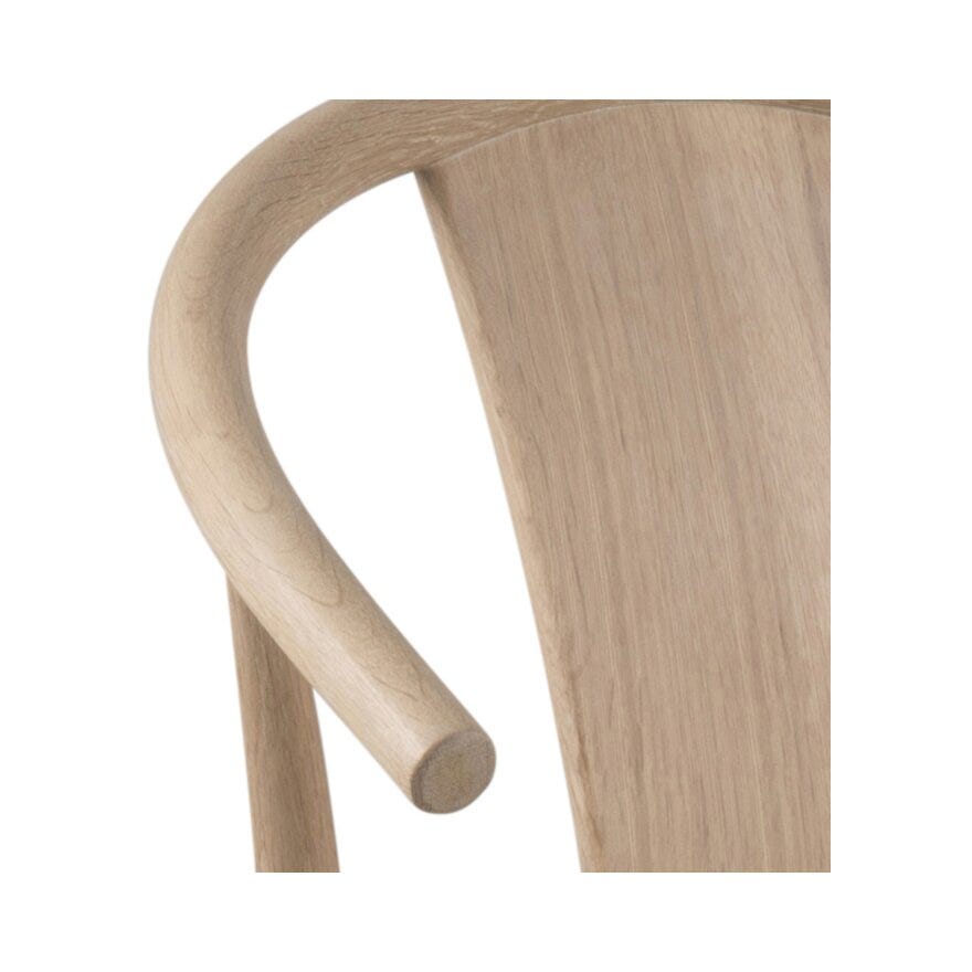 JANIK Spisestol i Beige/natur