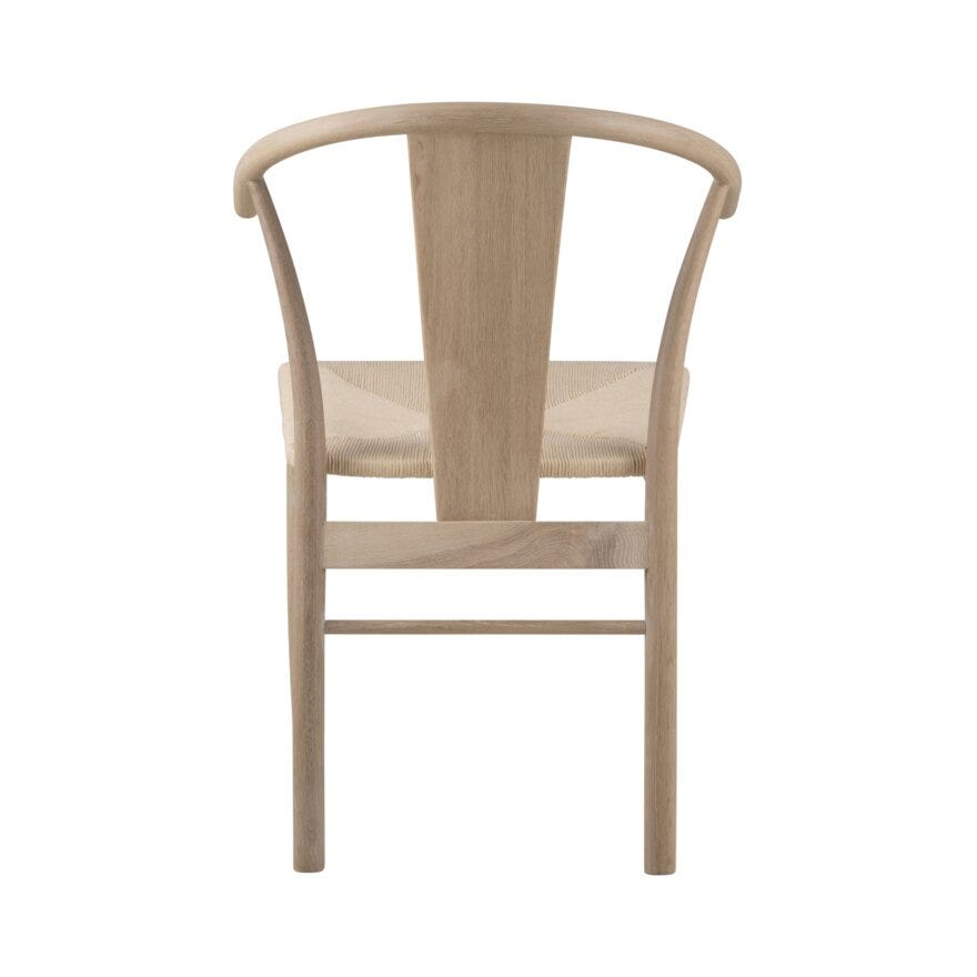 JANIK Spisestol i Beige/natur